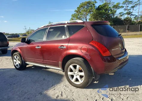 2006 Nissan Murano Sl z USA, uszkodzony, nr VIN JN8AZ08W36W535188